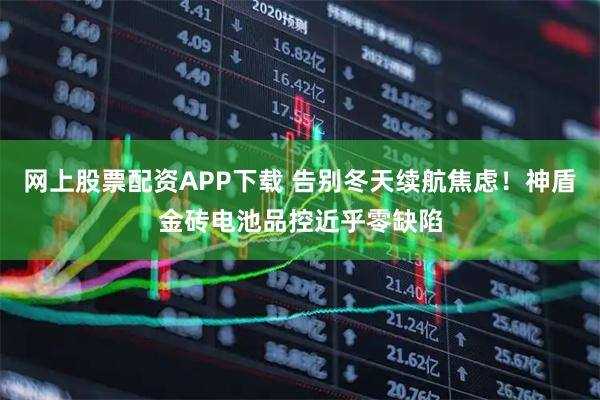 网上股票配资APP下载 告别冬天续航焦虑！神盾金砖电池品控近乎零缺陷